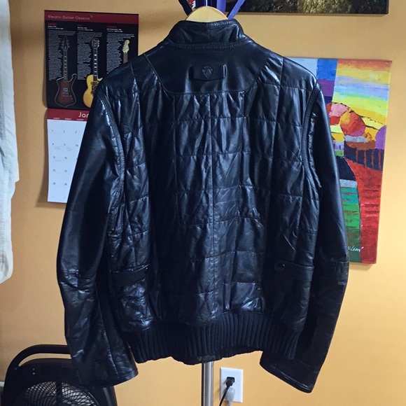 Gucci Black Leather Hunting Jacket - Picture 7 of 16
